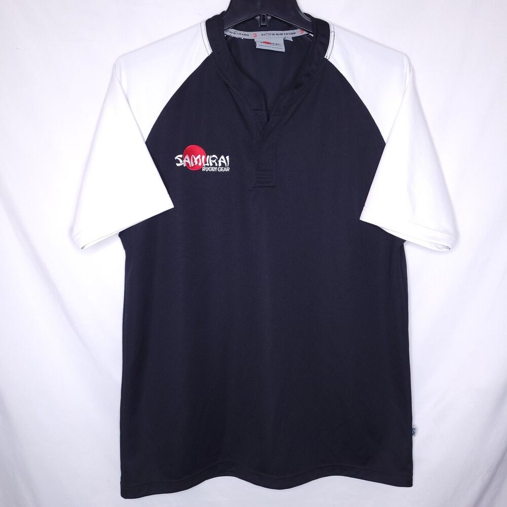 Samurai Sportswear Rugby Jersey Mens XL Black, White